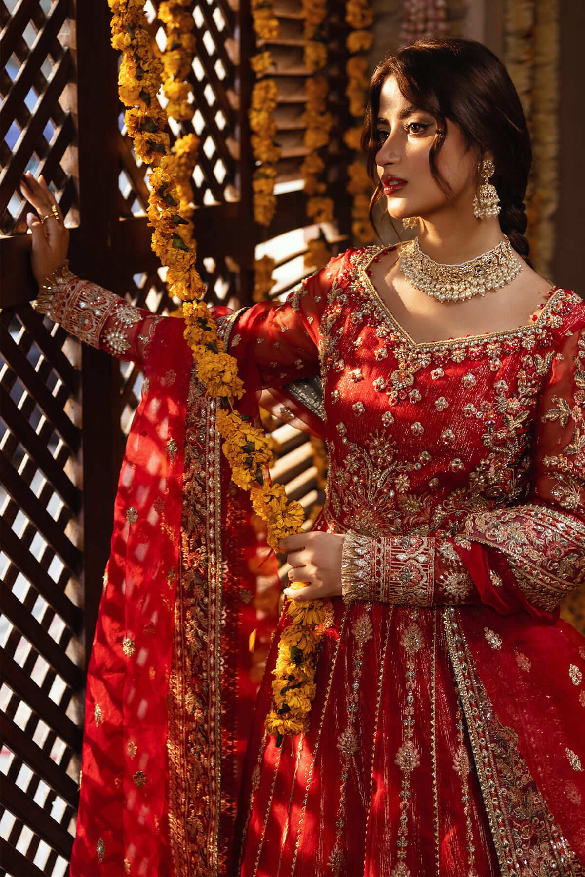 Imrozia Premium | Sajal Bridal Collection |  SB-30 Mairaj by Imrozia Premium - Designer Dress - Type: Ladies Clothes - Available at Libayah - 100% Original