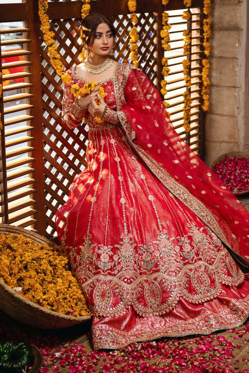Imrozia Premium | Sajal Bridal Collection |  SB-30 Mairaj by Imrozia Premium - Designer Dress - Type: Ladies Clothes - Available at Libayah - 100% Original