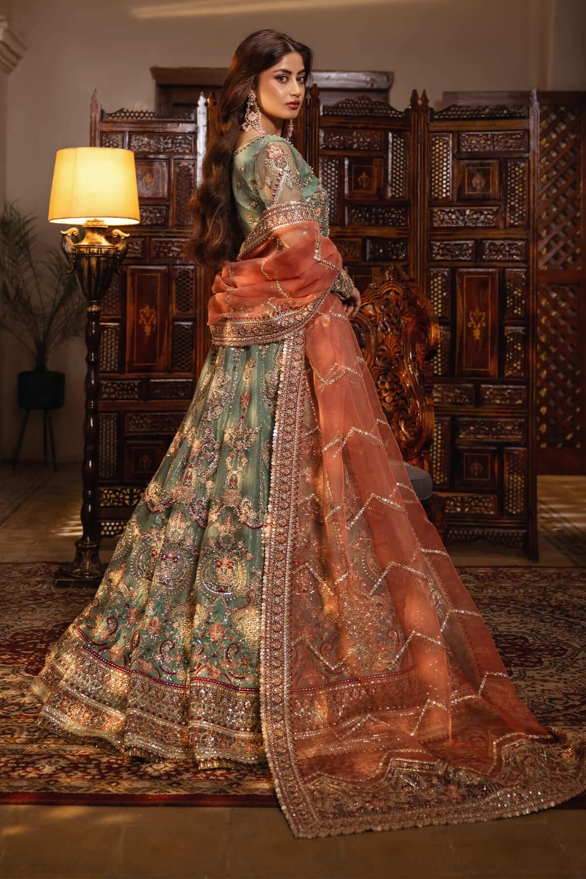Imrozia Premium | Sajal Bridal Collection |  SB-26 Raqs by Imrozia Premium - Designer Dress - Type: Ladies Clothes - Available at Libayah - 100% Original