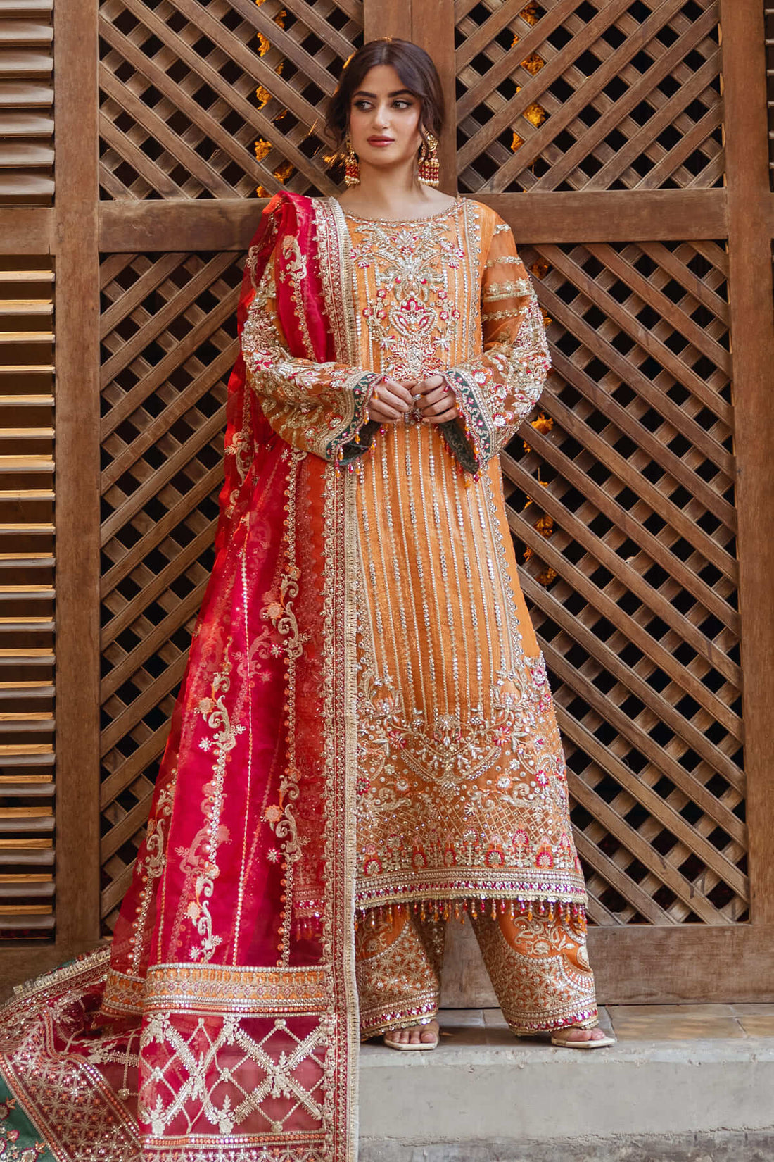 Imrozia Premium | Sajal Bridal Collection |  SB-33 Husn by Imrozia Premium - Designer Dress - Type: Ladies Clothes - Available at Libayah - 100% Original
