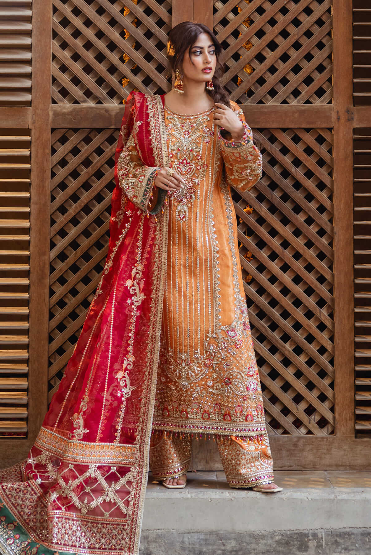Imrozia Premium | Sajal Bridal Collection |  SB-33 Husn by Imrozia Premium - Designer Dress - Type: Ladies Clothes - Available at Libayah - 100% Original