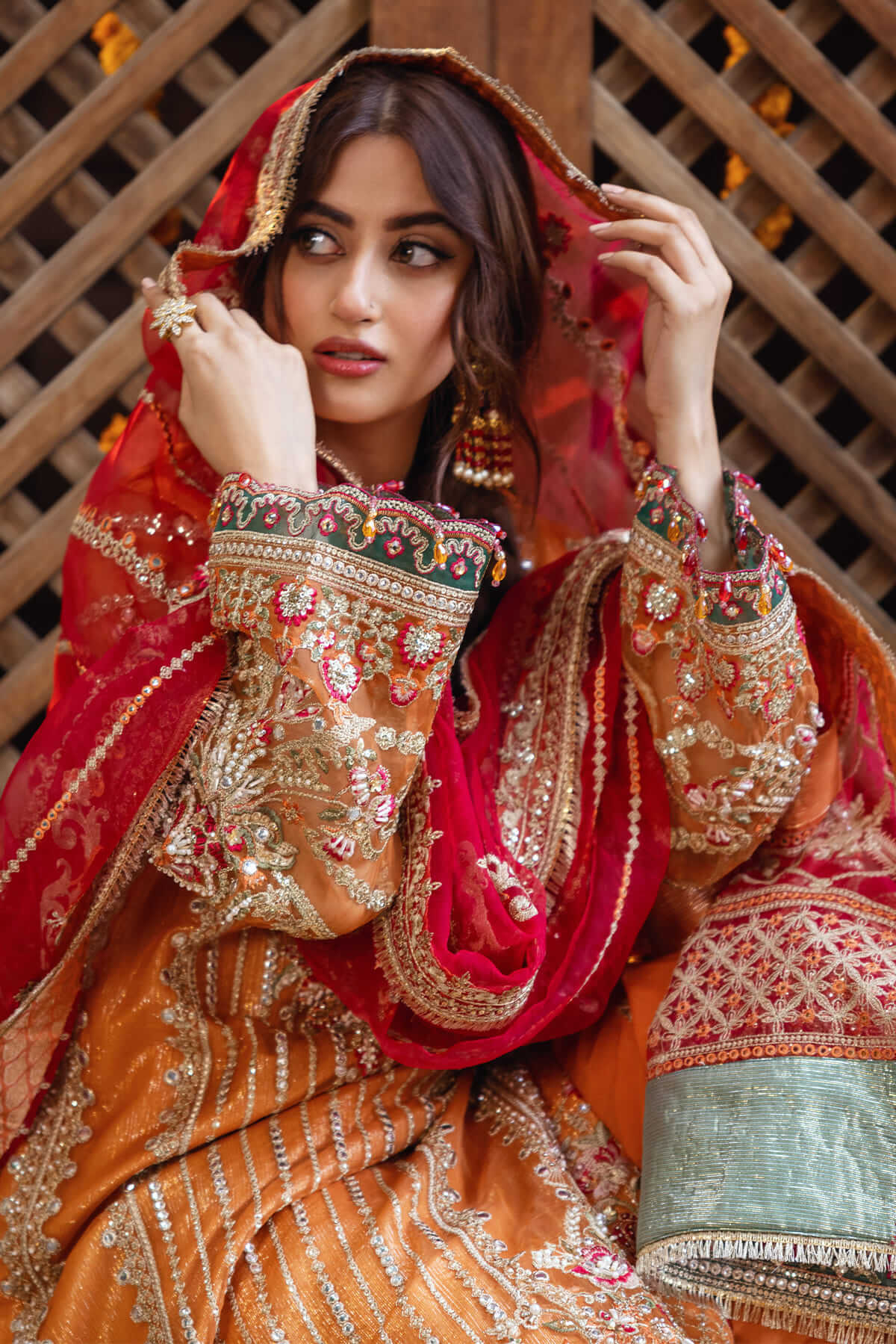 Imrozia Premium | Sajal Bridal Collection |  SB-33 Husn by Imrozia Premium - Designer Dress - Type: Ladies Clothes - Available at Libayah - 100% Original