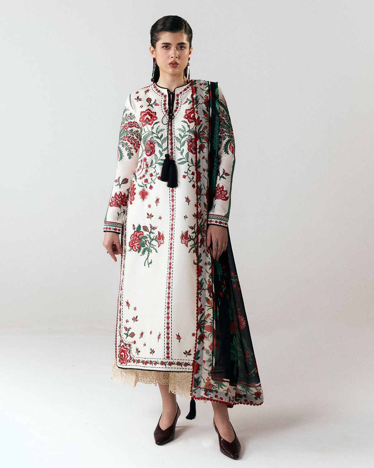Jugnu | SS 26 Lawn | Inali by Jugnu - Designer Dress  - Type : Ladies Clothes - Available at Libayah - 100% Original 