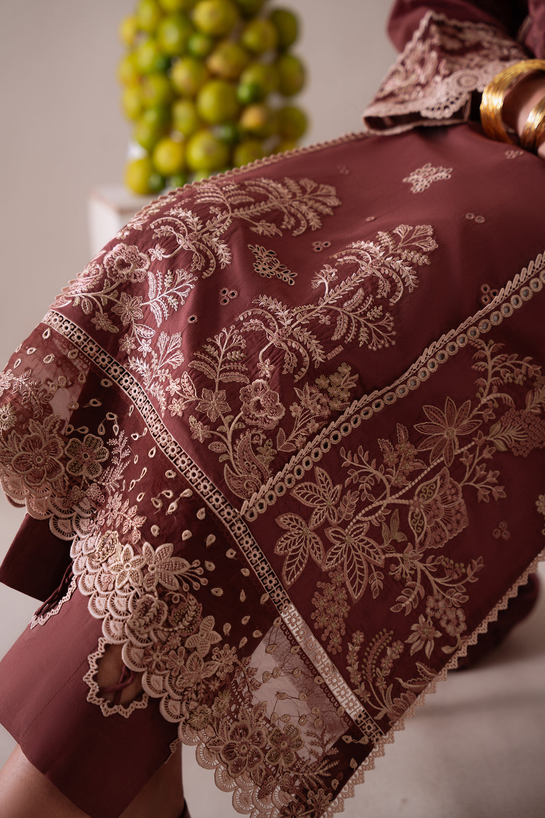 Aabyaan | Miraal Signature Embroidered Viscose 25 | INARA (AV-04)