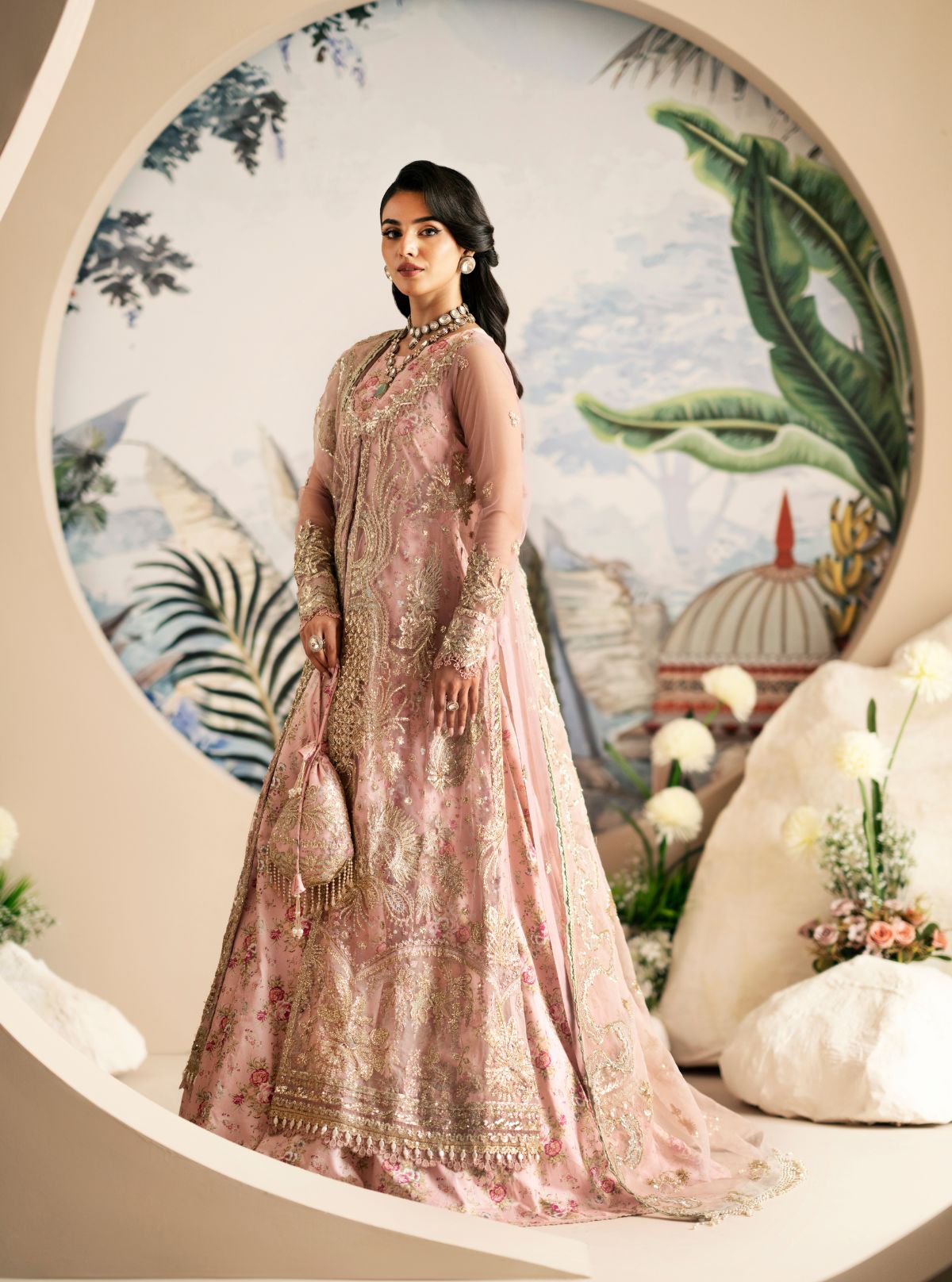 Inayat | Festive Formals | Begonia by Inayat - Designer Dress  - Type : Ladies Clothes - Available at Libayah - 100% Original 