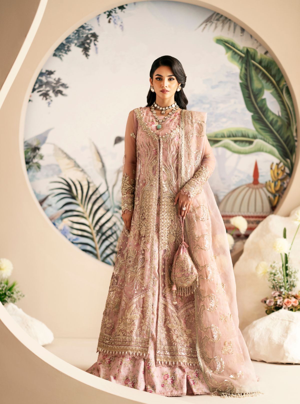 Inayat | Festive Formals | Begonia by Inayat - Designer Dress  - Type : Ladies Clothes - Available at Libayah - 100% Original 