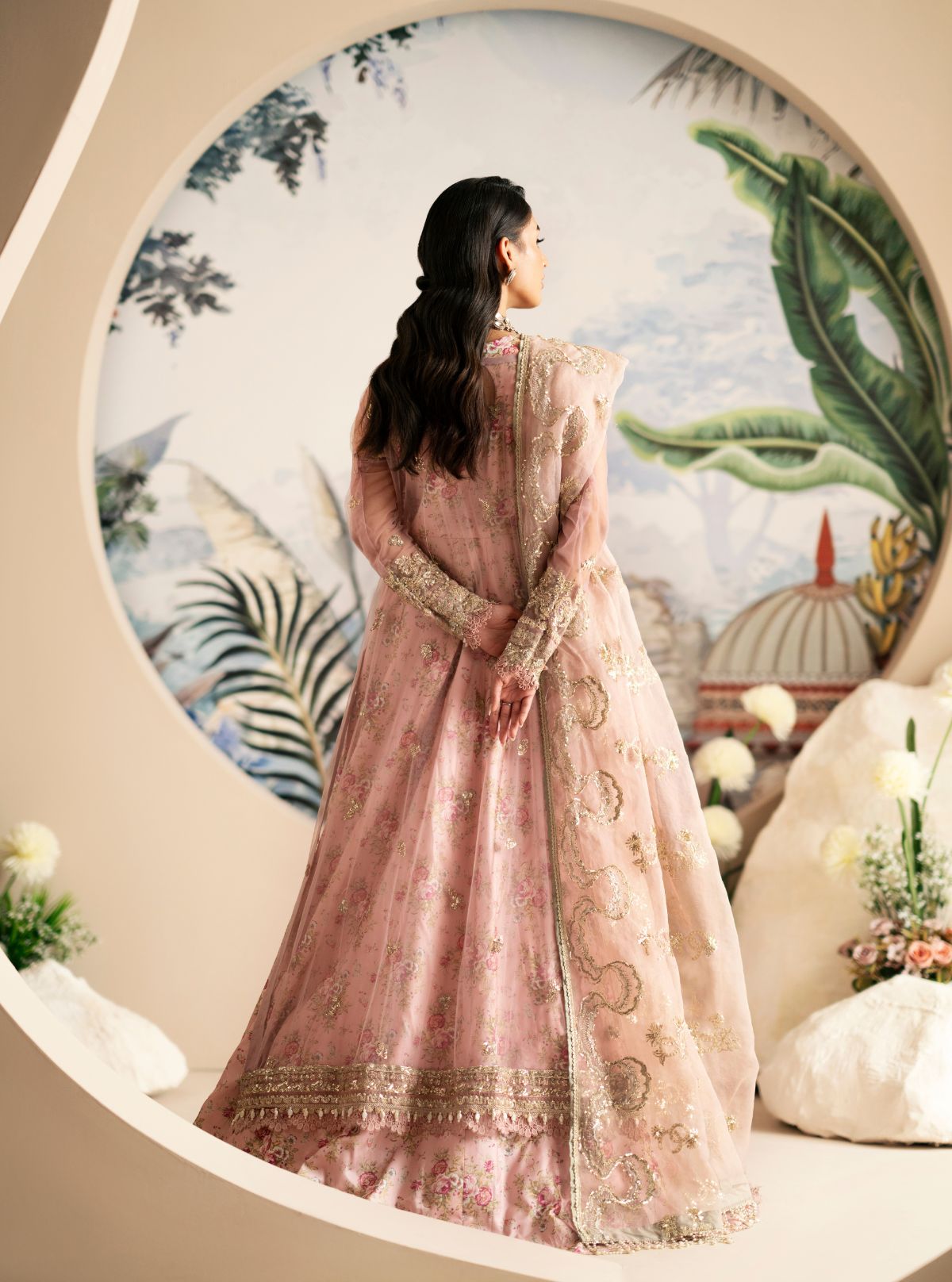 Inayat | Festive Formals | Begonia by Inayat - Designer Dress  - Type : Ladies Clothes - Available at Libayah - 100% Original 