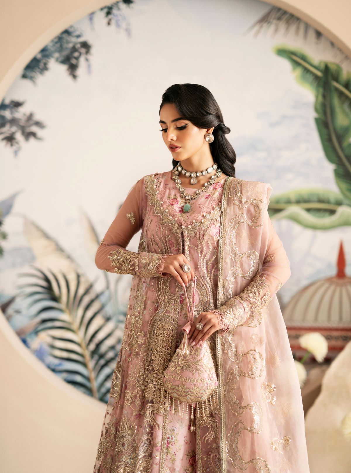 Inayat | Festive Formals | Begonia by Inayat - Designer Dress  - Type : Ladies Clothes - Available at Libayah - 100% Original 
