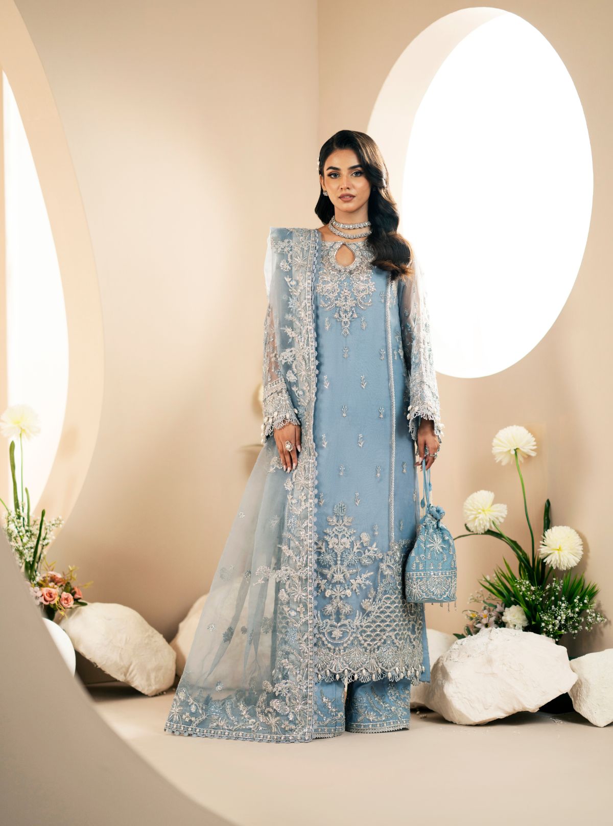 Inayat | Festive Formals | Lotus by Inayat - Designer Dress  - Type : Ladies Clothes - Available at Libayah - 100% Original 