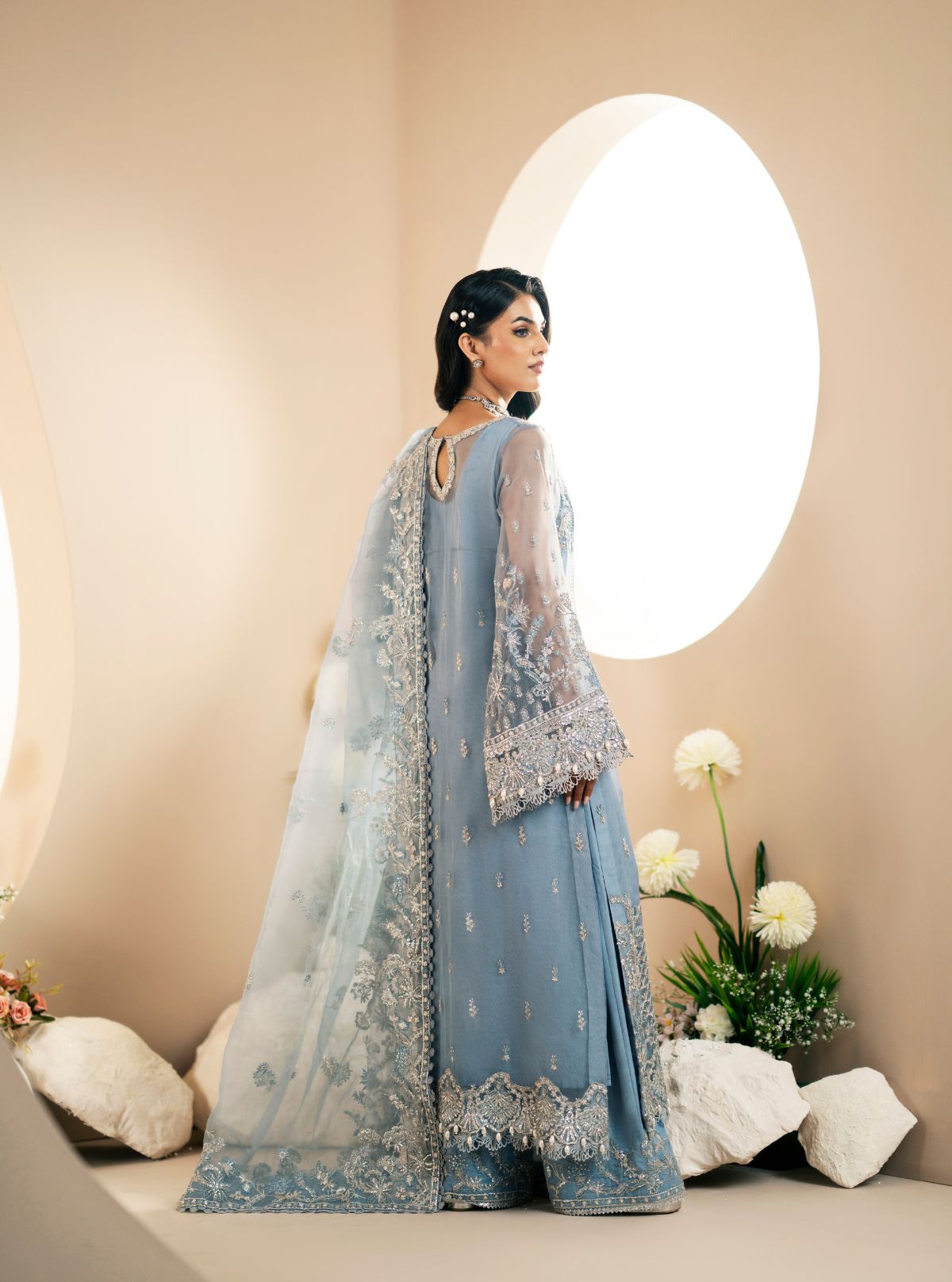 Inayat | Festive Formals | Lotus by Inayat - Designer Dress  - Type : Ladies Clothes - Available at Libayah - 100% Original 