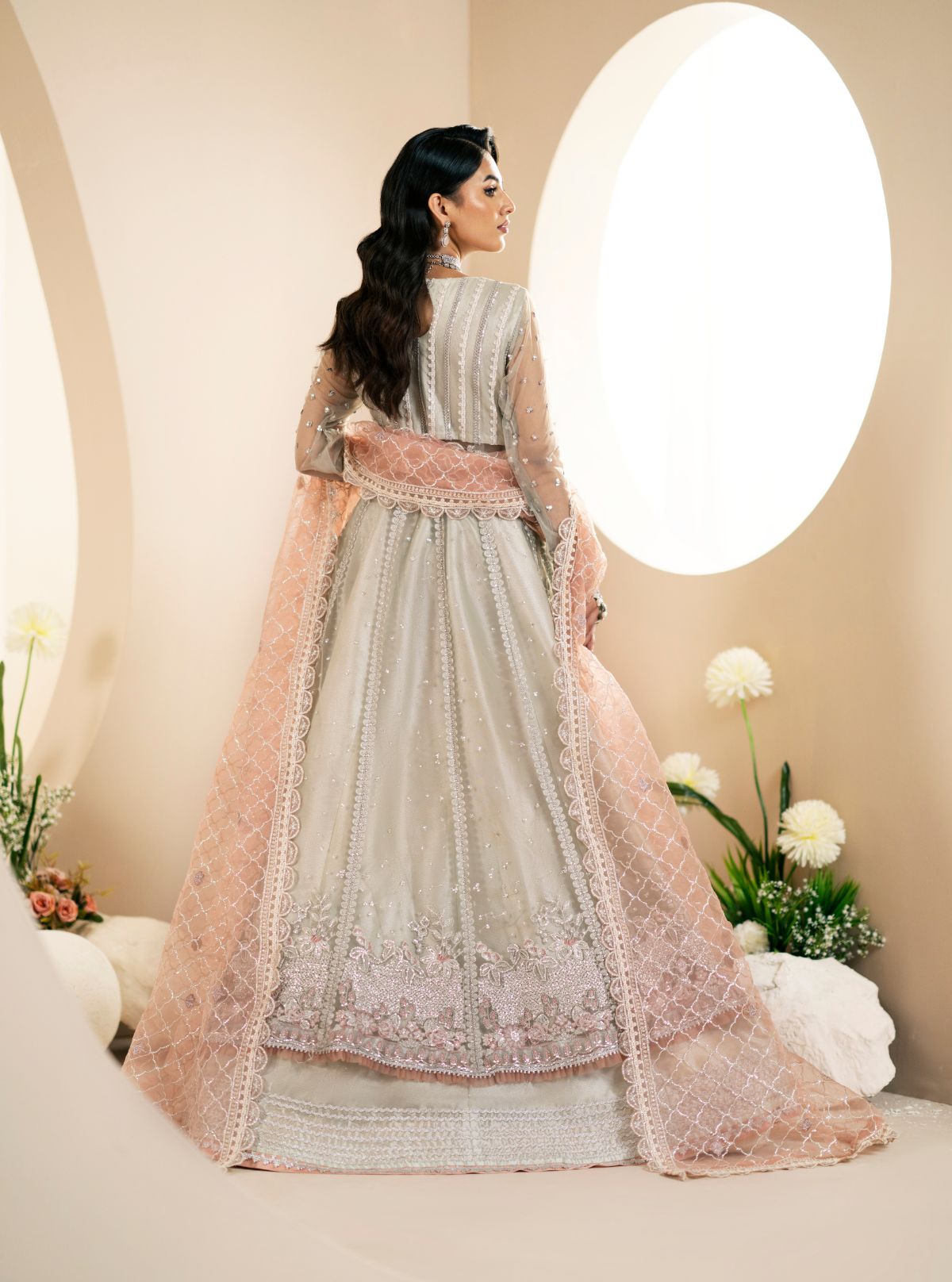 Inayat | Festive Formals | Magnolia by Inayat - Designer Dress  - Type : Ladies Clothes - Available at Libayah - 100% Original 