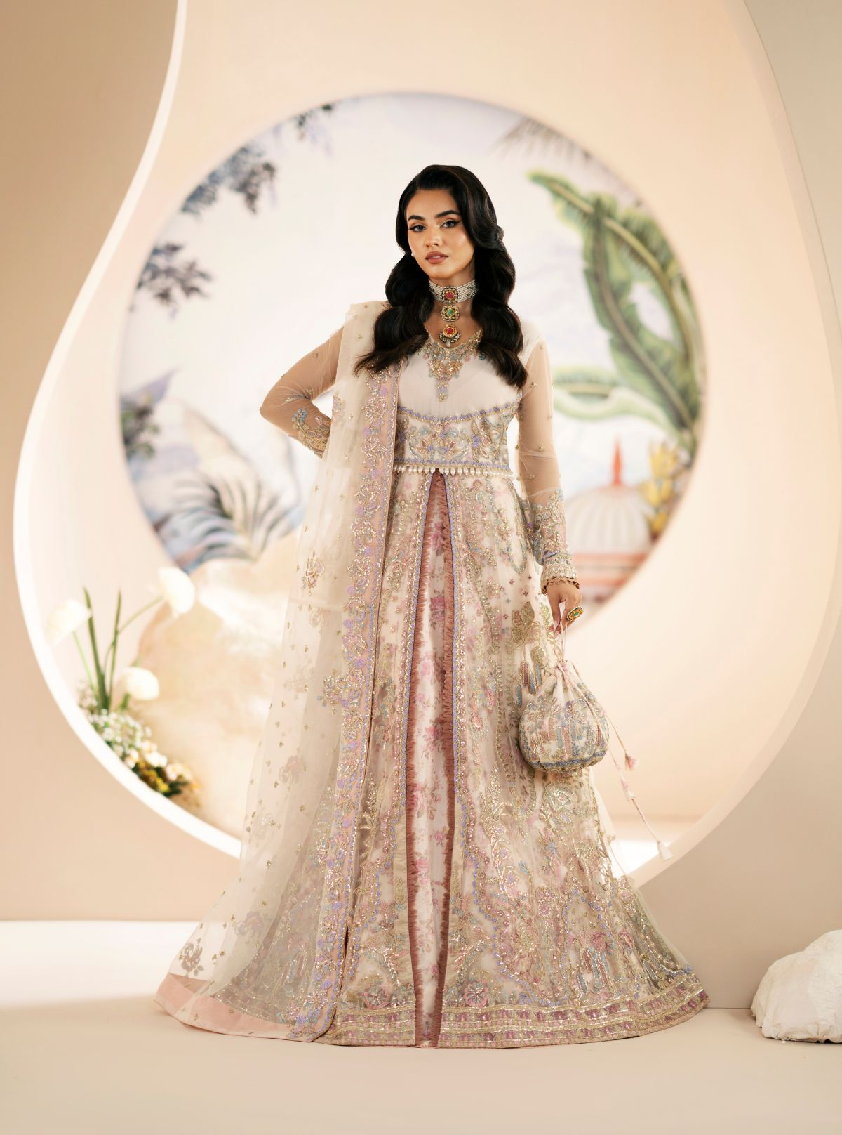 Inayat | Festive Formals | Amaryllis by Inayat - Designer Dress  - Type : Ladies Clothes - Available at Libayah - 100% Original 