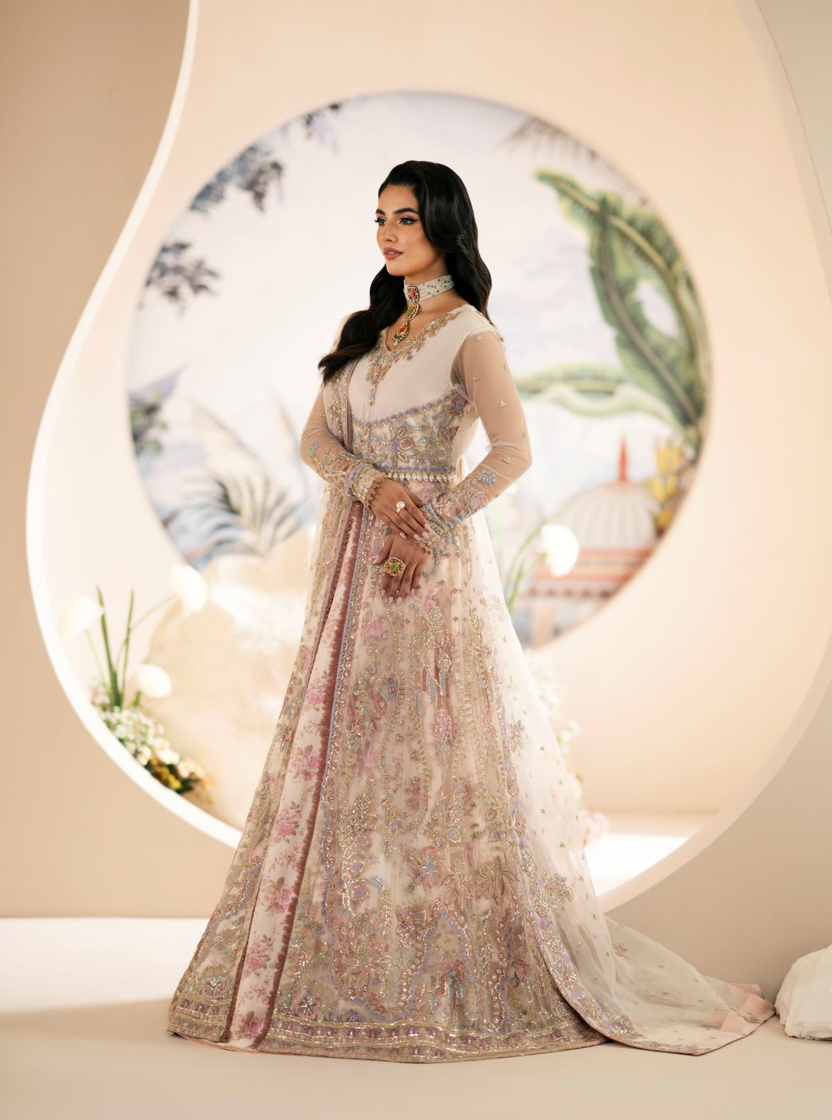 Inayat | Festive Formals | Amaryllis by Inayat - Designer Dress  - Type : Ladies Clothes - Available at Libayah - 100% Original 