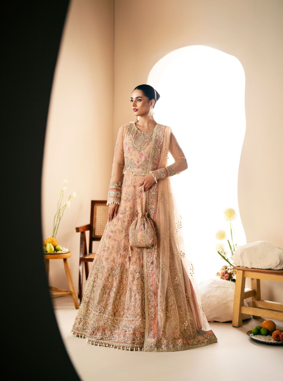 Inayat | Festive Formals | Daffodil by Inayat - Designer Dress  - Type : Ladies Clothes - Available at Libayah - 100% Original 