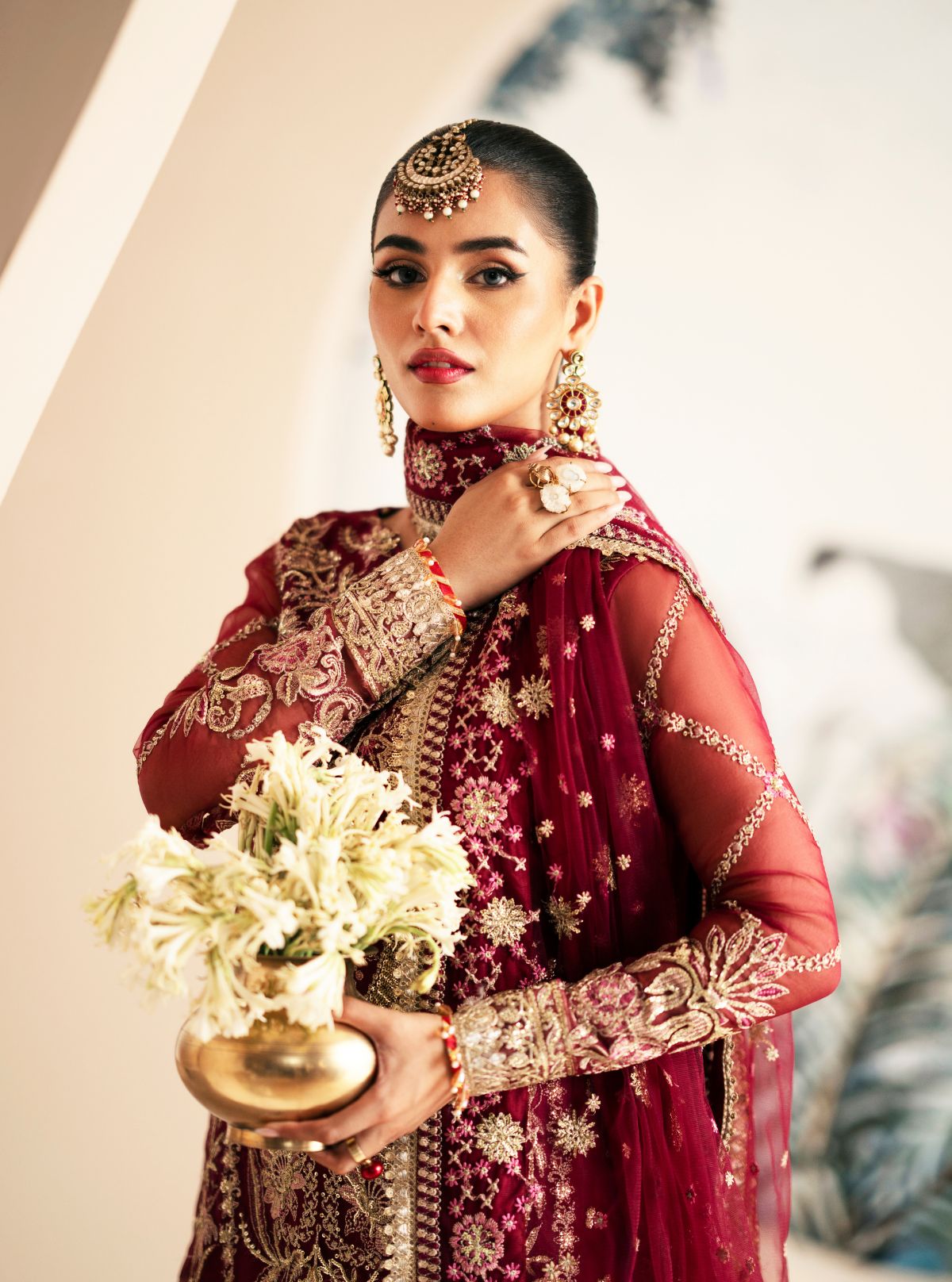 Inayat | Festive Formals | Zinnia by Inayat - Designer Dress  - Type : Ladies Clothes - Available at Libayah - 100% Original 