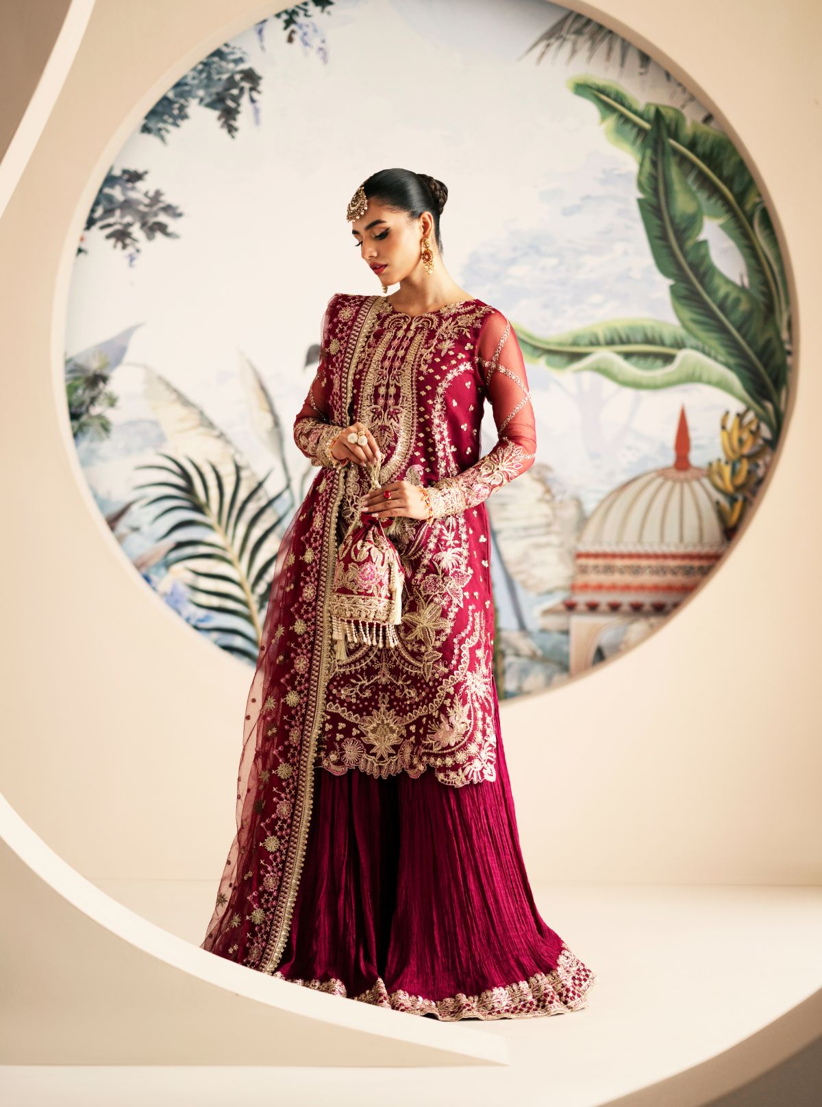 Inayat | Festive Formals | Zinnia by Inayat - Designer Dress  - Type : Ladies Clothes - Available at Libayah - 100% Original 