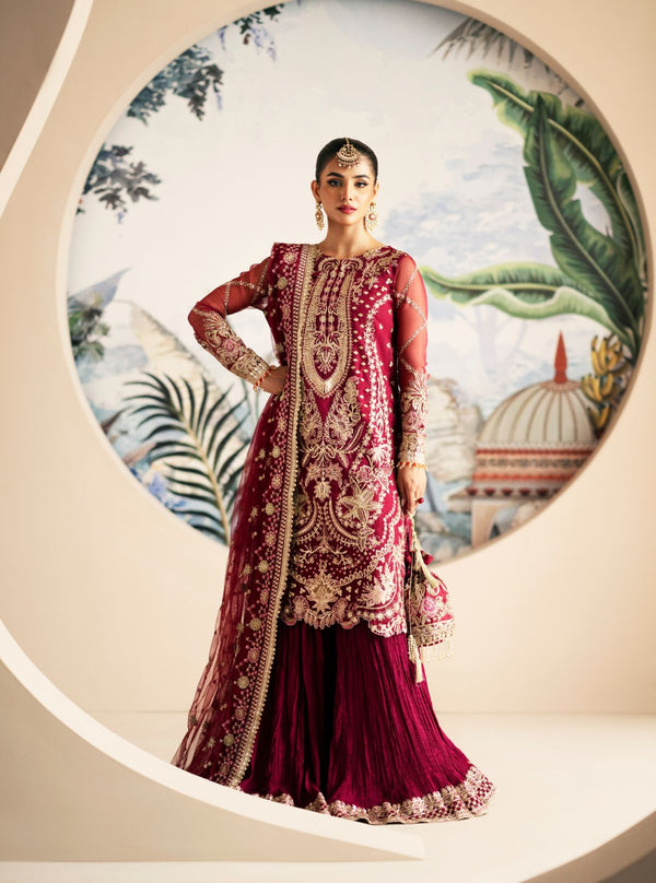 Inayat | Festive Formals | Zinnia by Inayat - Designer Dress  - Type : Ladies Clothes - Available at Libayah - 100% Original 