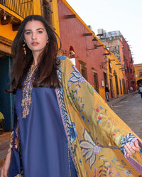 Mushq | Odyssey Lawn 26 | Ines by Mushq - Designer Dress  - Type : Ladies Clothes - Available at Libayah - 100% Original 
