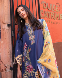 Mushq | Odyssey Lawn 26 | Ines by Mushq - Designer Dress  - Type : Ladies Clothes - Available at Libayah - 100% Original 