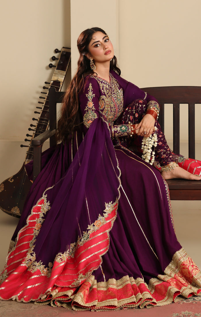 Maya | Dastaan Wedding Formals | ZEENAT by Maya - Designer Dress  - Type : Ladies Clothes - Available at Libayah - 100% Original 