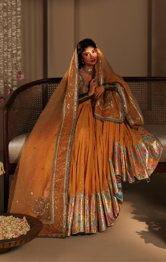 Maya | Dastaan Wedding Formals | HUSNA by Maya - Designer Dress  - Type : Ladies Clothes - Available at Libayah - 100% Original 