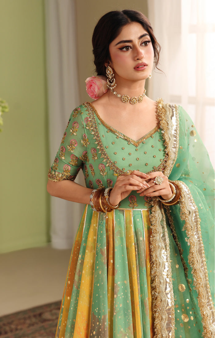 Maya | Dastaan Wedding Formals | HUSNARA by Maya - Designer Dress  - Type : Ladies Clothes - Available at Libayah - 100% Original 