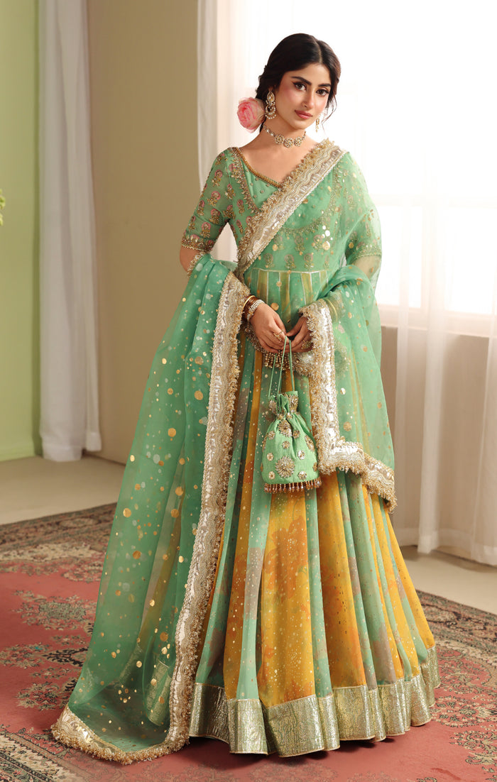 Maya | Dastaan Wedding Formals | HUSNARA by Maya - Designer Dress  - Type : Ladies Clothes - Available at Libayah - 100% Original 