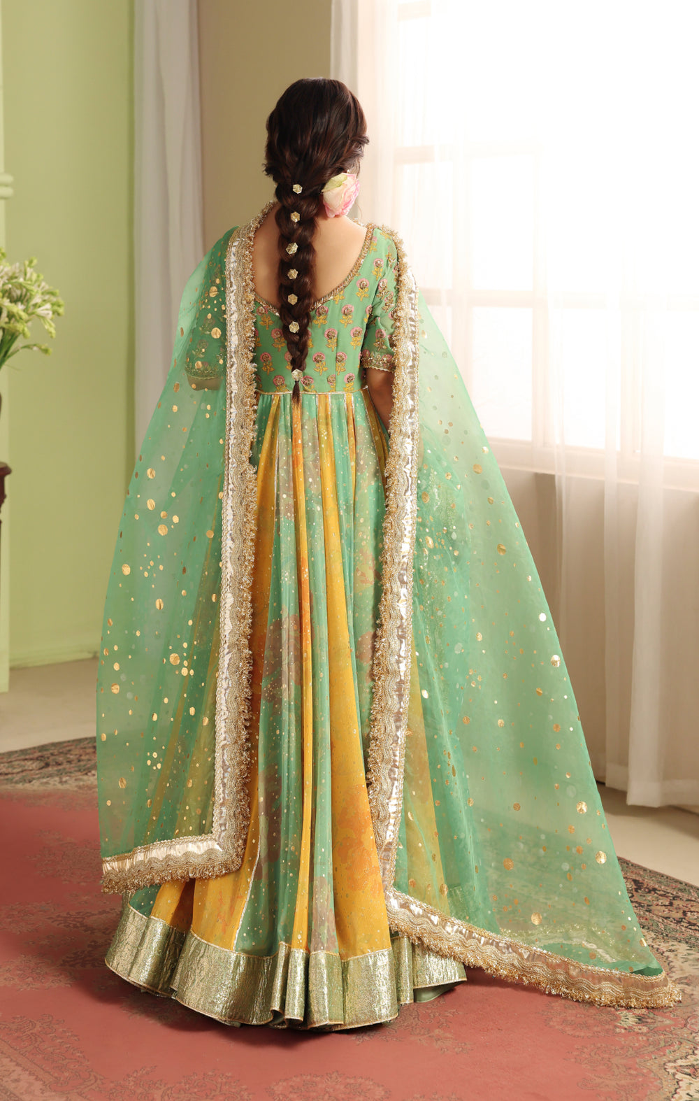 Maya | Dastaan Wedding Formals | HUSNARA by Maya - Designer Dress  - Type : Ladies Clothes - Available at Libayah - 100% Original 