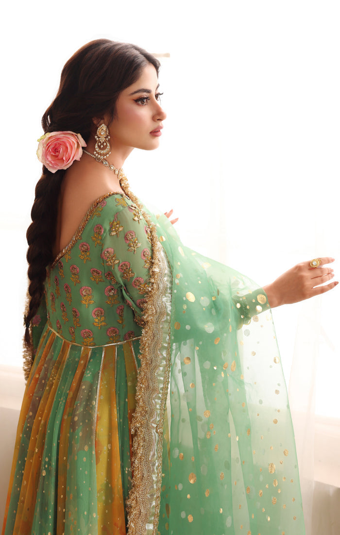 Maya | Dastaan Wedding Formals | HUSNARA by Maya - Designer Dress  - Type : Ladies Clothes - Available at Libayah - 100% Original 