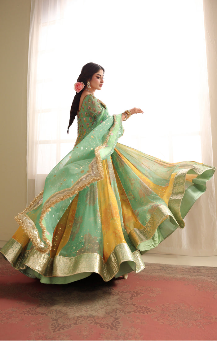 Maya | Dastaan Wedding Formals | HUSNARA by Maya - Designer Dress  - Type : Ladies Clothes - Available at Libayah - 100% Original 