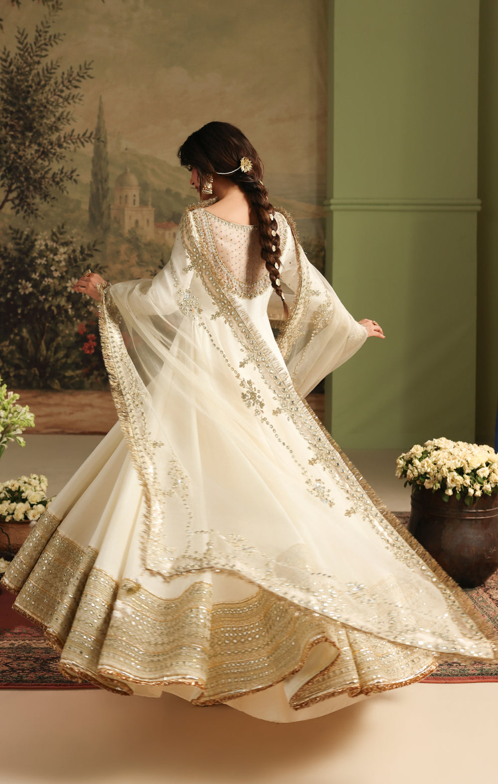 Maya | Dastaan Wedding Formals | PAKEEZA by Maya - Designer Dress  - Type : Ladies Clothes - Available at Libayah - 100% Original 