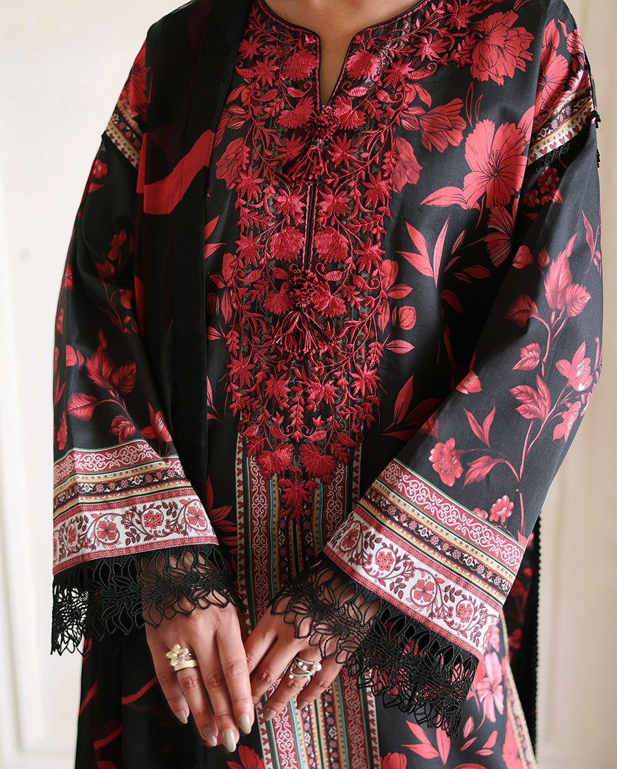 Roheenaz | Eclat Garden Printed Lawn | Iris Garden by Roheenaz - Designer Dress  - Type : Ladies Clothes - Available at Libayah - 100% Original 