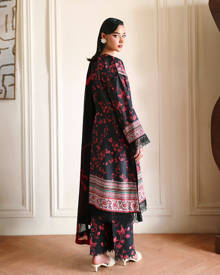 Roheenaz | Eclat Garden Printed Lawn | Iris Garden by Roheenaz - Designer Dress  - Type : Ladies Clothes - Available at Libayah - 100% Original 