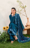 Asifa and Nabeel | Eden Cambric 25 | Iris Cloud ECU25-05 by Asifa and Nabeel - Designer Dress  - Type : Ladies Clothes - Available at Libayah - 100% Original 