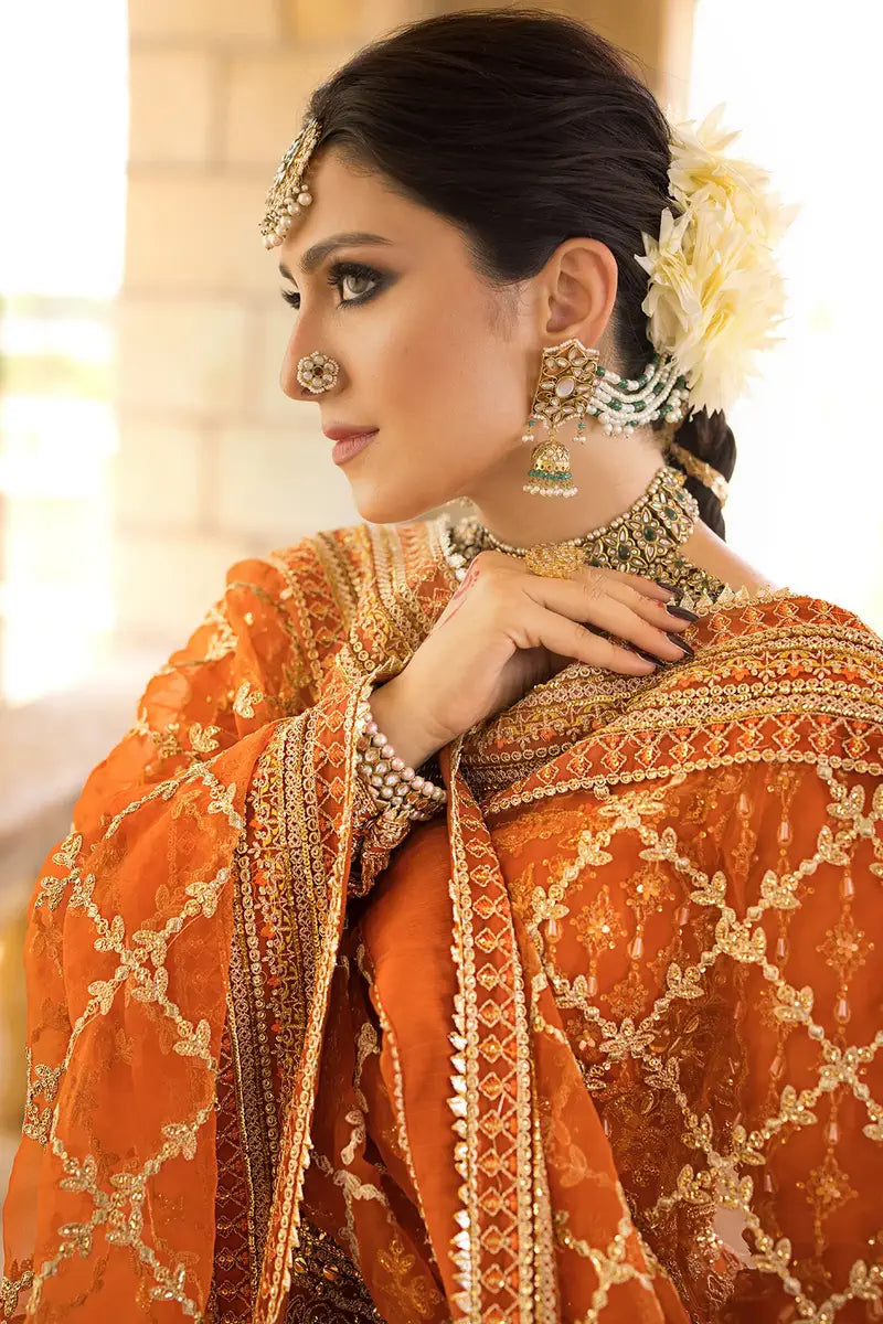 Erum Khan | Jahan Wedding 23 | Jahanara by Erum Khan - Designer Dress  - Type : Wedding Dress - Available at Libayah - 100% Original 