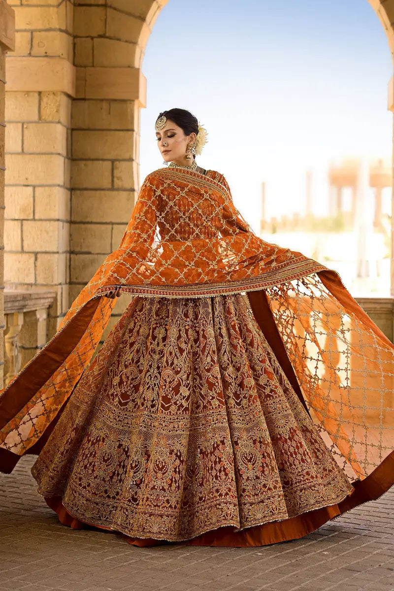 Erum Khan | Jahan Wedding 23 | Jahanara by Erum Khan - Designer Dress  - Type : Wedding Dress - Available at Libayah - 100% Original 