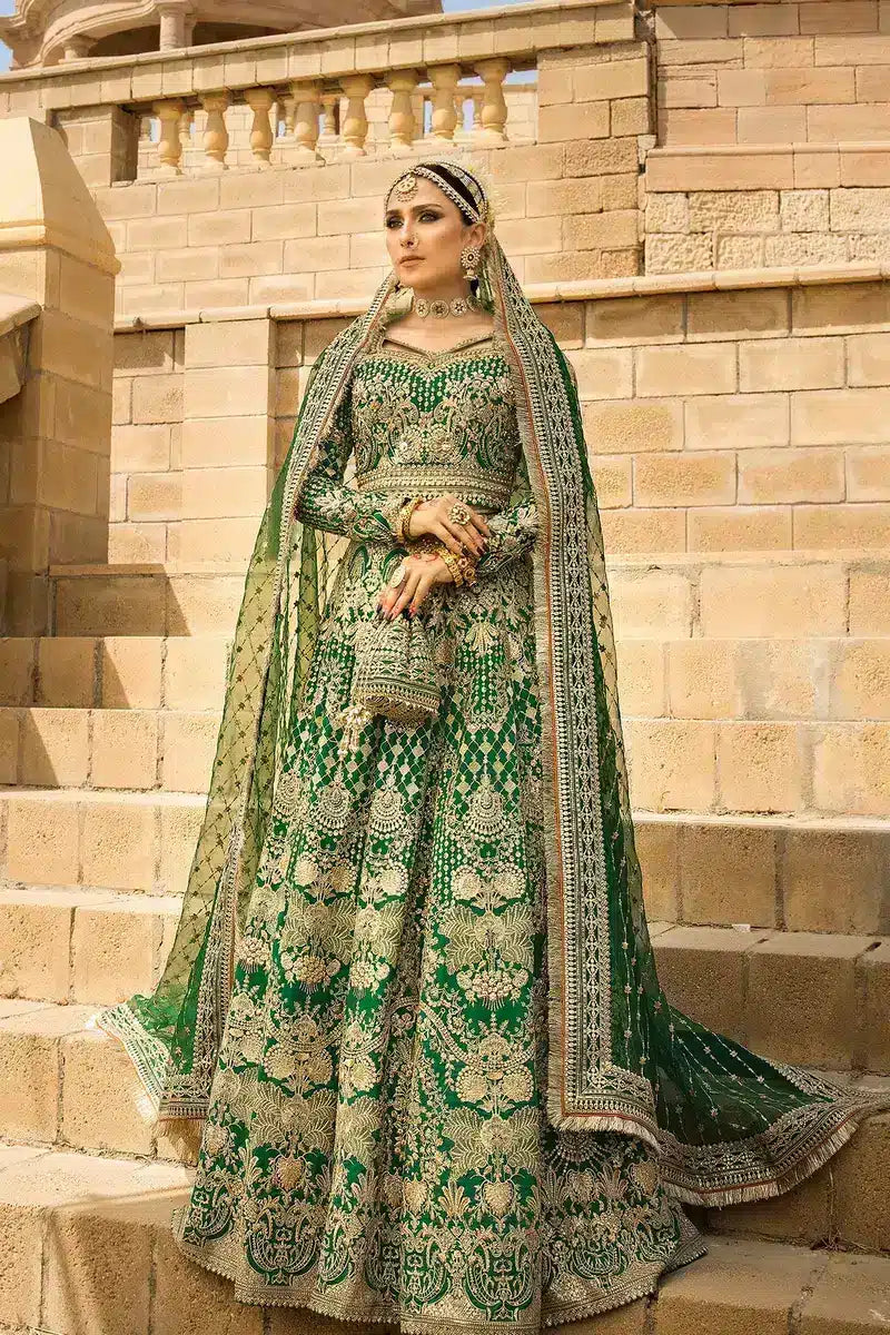 Erum Khan | Jahan Wedding 23 | Pakeezah by Erum Khan - Designer Dress  - Type : Wedding Dress - Available at Libayah - 100% Original 