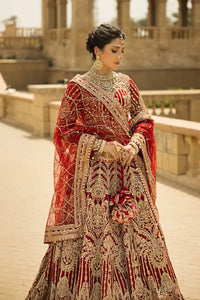 Erum Khan | Jahan Wedding 23 | Laila by Erum Khan - Designer Dress  - Type : Wedding Dress - Available at Libayah - 100% Original 