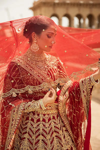 Erum Khan | Jahan Wedding 23 | Laila by Erum Khan - Designer Dress  - Type : Wedding Dress - Available at Libayah - 100% Original 