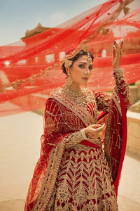 Erum Khan | Jahan Wedding 23 | Laila by Erum Khan - Designer Dress  - Type : Wedding Dress - Available at Libayah - 100% Original 