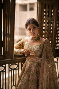Erum Khan | Jahan Wedding 23 | Taara by Erum Khan - Designer Dress  - Type : Wedding Dress - Available at Libayah - 100% Original 