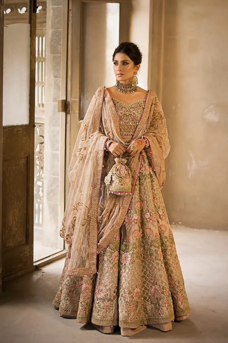 Erum Khan | Jahan Wedding 23 | Taara by Erum Khan - Designer Dress  - Type : Wedding Dress - Available at Libayah - 100% Original 