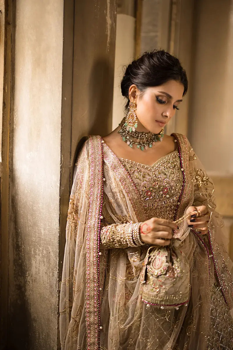 Erum Khan | Jahan Wedding 23 | Taara by Erum Khan - Designer Dress  - Type : Wedding Dress - Available at Libayah - 100% Original 