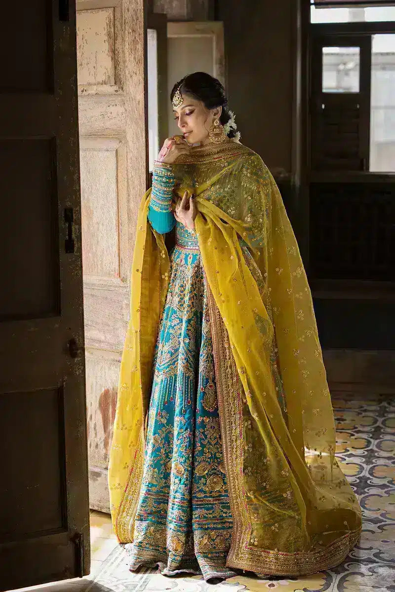 Erum Khan | Jahan Wedding 23 | Mehrunisa by Erum Khan - Designer Dress  - Type : Wedding Dress - Available at Libayah - 100% Original 