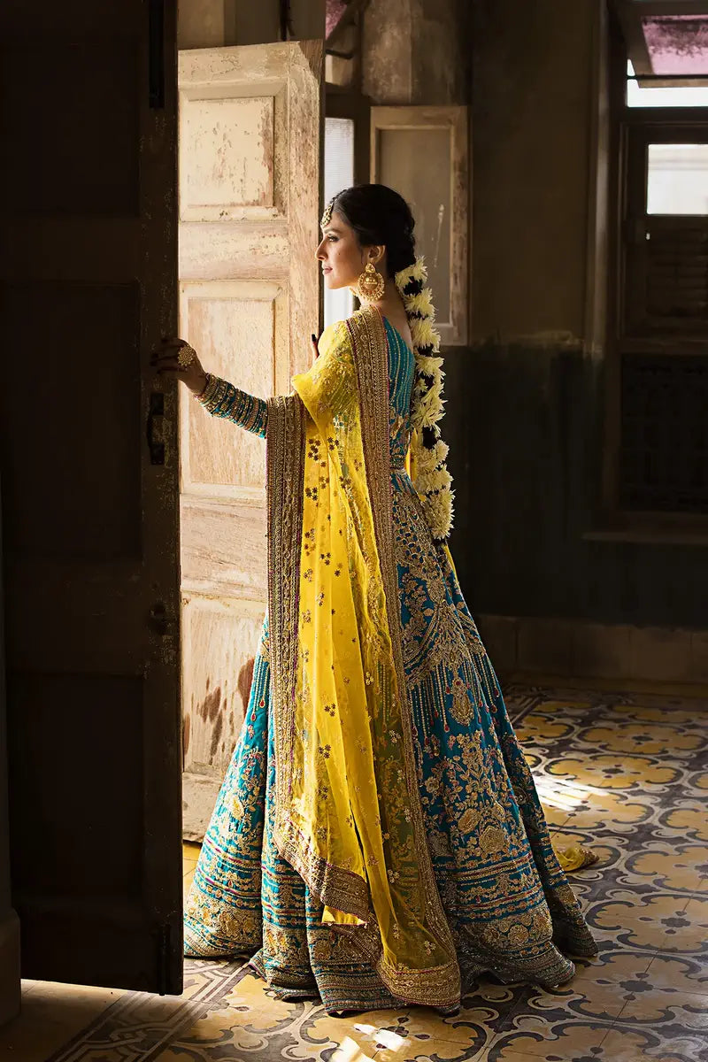 Erum Khan | Jahan Wedding 23 | Mehrunisa by Erum Khan - Designer Dress  - Type : Wedding Dress - Available at Libayah - 100% Original 