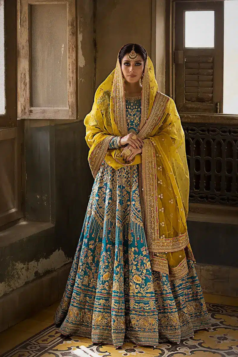 Erum Khan | Jahan Wedding 23 | Mehrunisa by Erum Khan - Designer Dress  - Type : Wedding Dress - Available at Libayah - 100% Original 