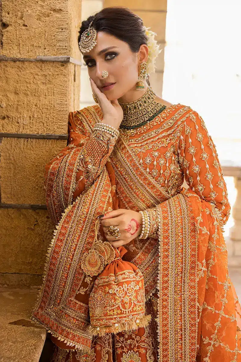 Erum Khan | Jahan Wedding 23 | Jahanara by Erum Khan - Designer Dress  - Type : Wedding Dress - Available at Libayah - 100% Original 