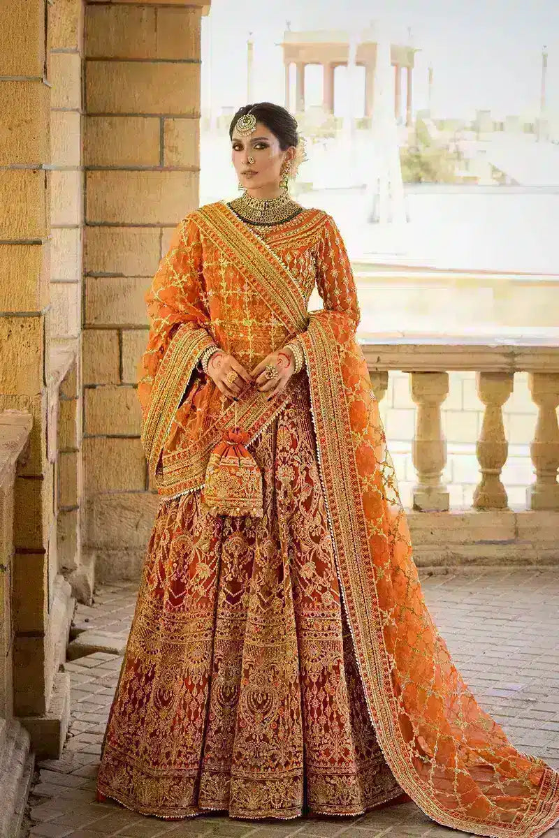 Erum Khan | Jahan Wedding 23 | Jahanara by Erum Khan - Designer Dress  - Type : Wedding Dress - Available at Libayah - 100% Original 