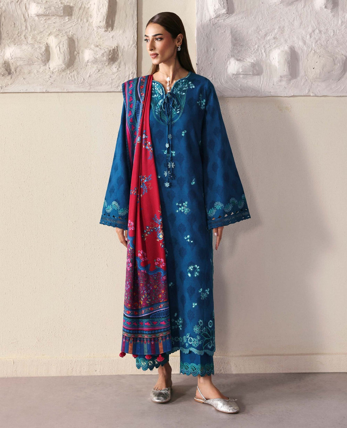 Republic Womenswear | Basics Winter 25 | Isaline by Republic Womenswear - Designer Dress  - Type : Ladies Clothes - Available at Libayah - 100% Original 