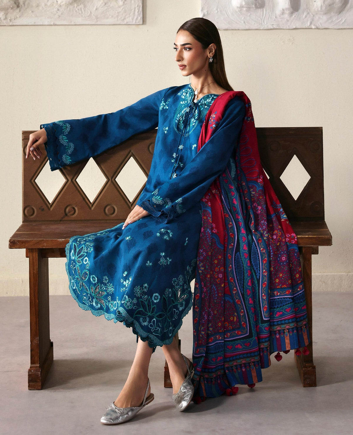 Republic Womenswear | Basics Winter 25 | Isaline by Republic Womenswear - Designer Dress  - Type : Ladies Clothes - Available at Libayah - 100% Original 